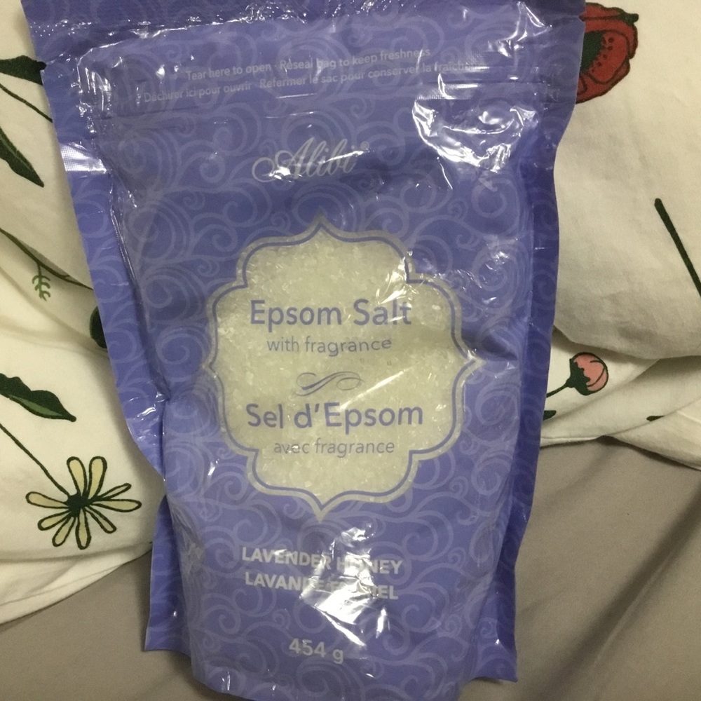 Epsom Salts Lavender Honey Brand New